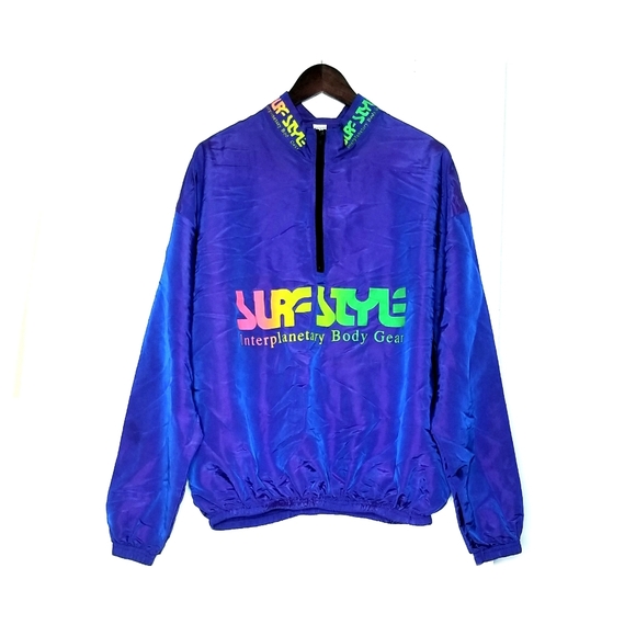 Surf Style Purple Windbreaker | Poshmark